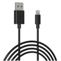 Дата кабель USB 2.0 AM to Lightning 1.0m Cu, 2.1А, Black Grand-X (PL01B) - зменшене зображення 3