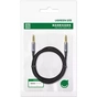 Кабель мультимедийный 3.5mm M to 3.5mm M 1.0m (4pin) AV183 gray Ugreen (10648) - уменьшенное изображение 3
