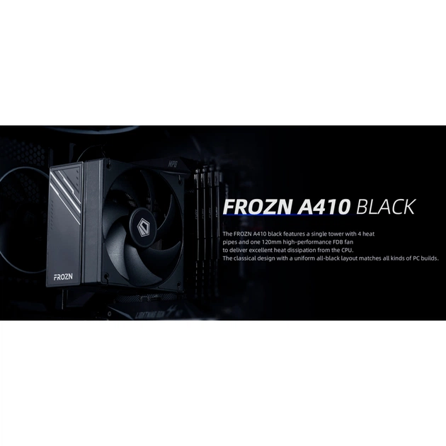 Кулер до процесора ID-Cooling FROZN A410 Black - picture 8