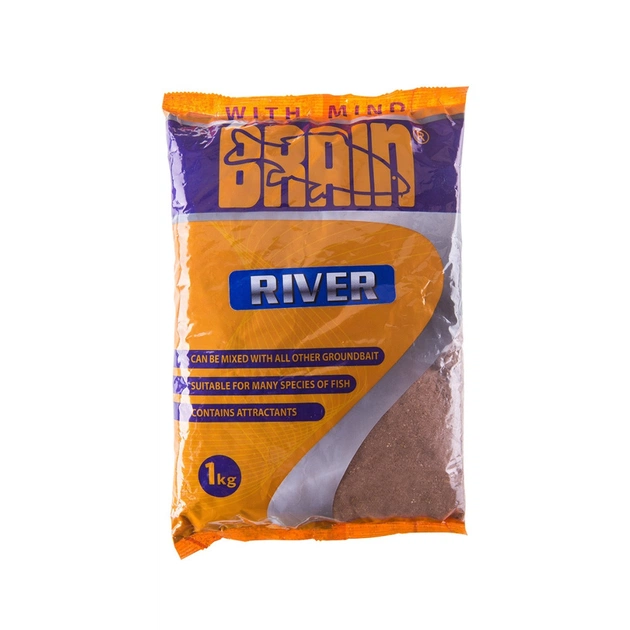 Прикормка Brain fishing RIVER (река) 1 kg (1858.30.06) - изображение 1