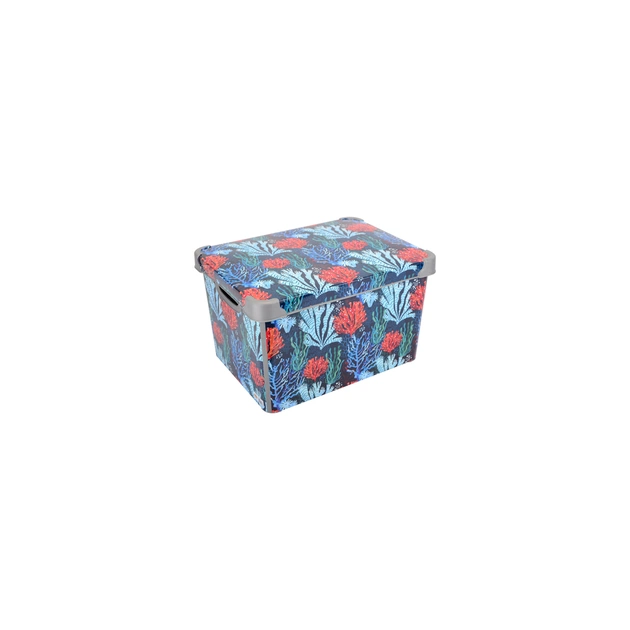 Контейнер для зберігання Violet House 0648 Decor SeaHorse 20 л (0648 DECOR SEA HORSE з/кр. 20 л) - picture 1