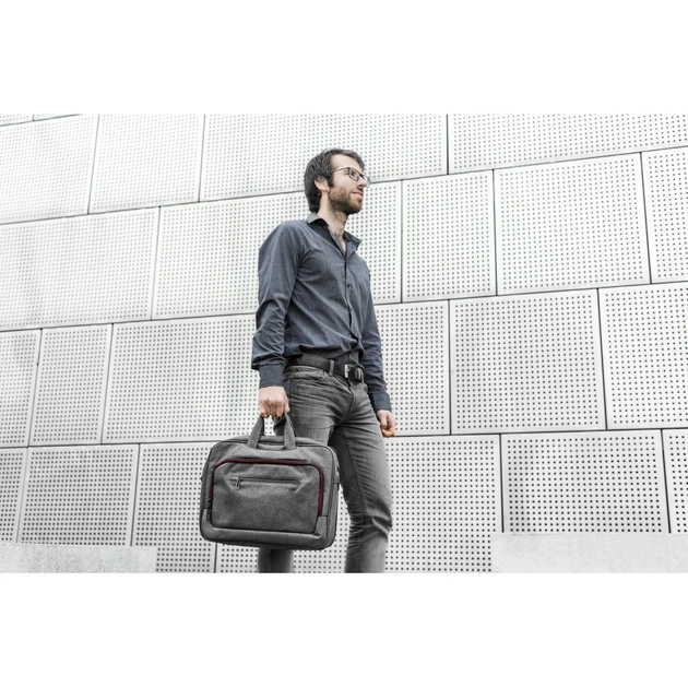 Сумка для ноутбука YENKEE 15.6" TARMAC YBN 1541GY Grey (45012155) - picture 10