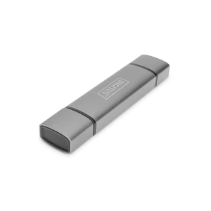 Зчитувач флеш-карт Digitus USB-C/USB 3.0 SD/MicroSD (DA-70886) изображение 1