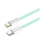 Дата кабель USB-C to Lightning 1.0m 27W green ColorWay (CW-CBPDCL061-G) - preview 4