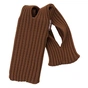 Чохол до мобільного телефона BeCover Knit Pocket universal Brown (715160) - зменшене зображення 2