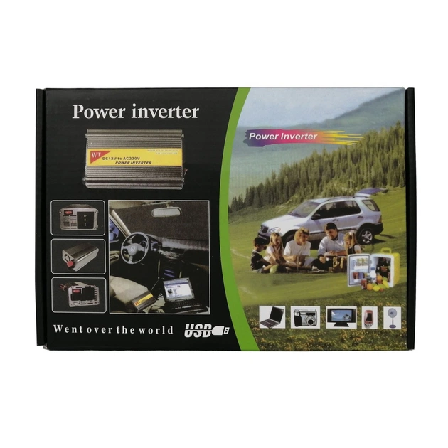 Автомобільний інвертор Meind 12V/220V 500W ( long-term power 350W ) (MND-500A) - зображення 10