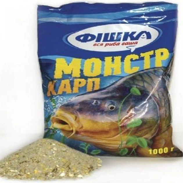 Прикормка Фишка Монстр Карп 1кг (FSGB111000) - зображення 1