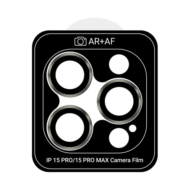 Скло захисне Armorstandart Camera Pro Apple iPhone 15 Pro / 15 Pro Max Natural Titanium (ARM73319) - зображення 1