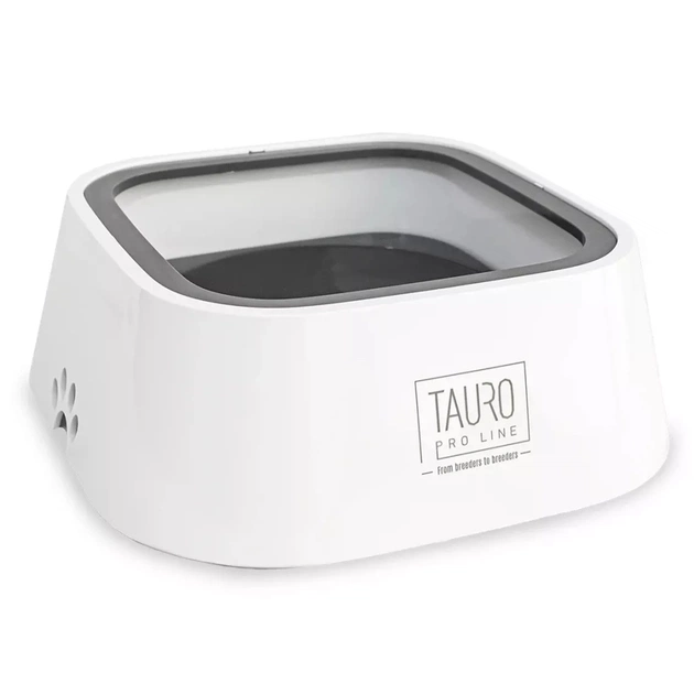 Посуд для собак Tauro Pro Line Сухі вуса 1.5 л сіра (ELP29131) - зображення 1