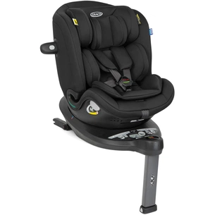 Автокрісло Graco Turn2Me Grow i-Size, 40-125 см (0+/1/2/3), чорне (GC2404AAMDN000) зображення 1