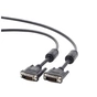 Кабель мультимедійний DVI to DVI 24+1pin, 1.8m Cablexpert (CC-DVI2-BK-6) - зменшене зображення 1