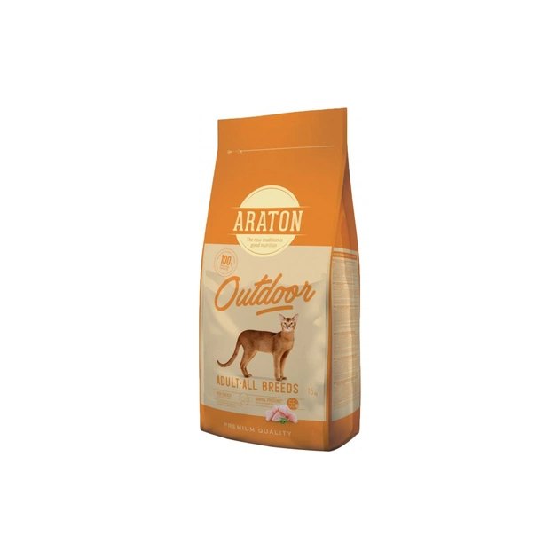 Сухой корм для кошек ARATON OUTDOOR Adult All Breeds 15 кг (ART47475) - изображение 1