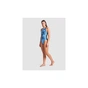 Купальник Arena Blue Flowers Swimsuit V Back 009027-850 синій, чорний 44 (3468337506461) - зменшене зображення 5