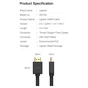 Кабель мультимедийный HDMI M to HDMI M 1.5m HD104 black Ugreen (60820) - уменьшенное изображение 5