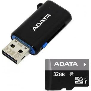 Карта пам'яті ADATA 32GB microSD class 10 UHS-I (AUSDH32GUICL10-ROTGMBK) зображення 1