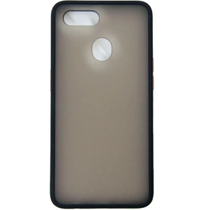 Чохол до мобільного телефона Dengos Matt OPPO A12, black (DG-TPU-MATT-60) зображення 1