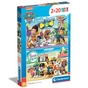 Пазл Clementoni 2 в 1 Paw Patrol, 2 по 20 елементів (24779) - зменшене зображення 1