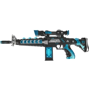 Іграшкова зброя ZIPP Toys Автомат світло-звуковий Зброя майбутнього Cиній (829) зображення 1