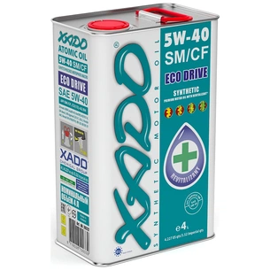 Моторна олива Xado 5W-40 SM/CF 4л (XA 20222) зображення 1