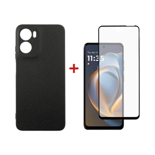 Чохол до мобільного телефона Dengos Motorola G05 Carbon+glass Black (DG-KM-178) зображення 1