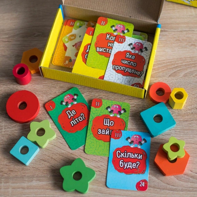Настольная игра Ранок Прокачай свои мозги (4823076188924) - изображение 4