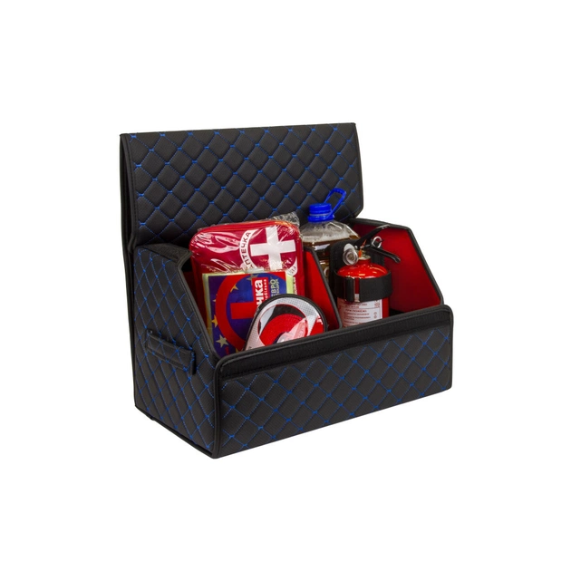 Сумка-органайзер EVAtech ECO M 30x30x50 см чорна з синьою ниткою (EHECEMBLBR) - picture 2