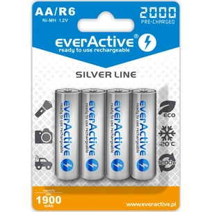 Акумулятор everActive AA/HR06 Ni-MH 2000mAh BL 4шт зображення 1