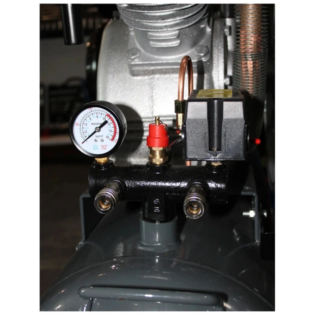 Компресор GTM 800/670л/хв 5,5кВт 10бар 380В, 120л (KC2090A-120L) - picture 4