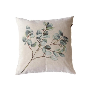 Наволочка Прованс гобеленова декоративна Гілка Евкаліпту 45х45 (035410) зображення 1