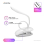 Настільна лампа ColorWay LED Flexible & Clip з вбудованим акумулятором 500mAh (CW-DL04FCB-W) - зменшене зображення 7