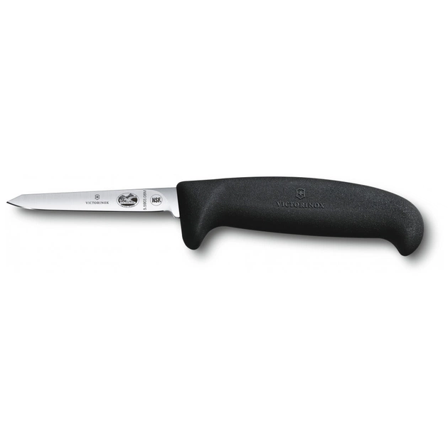Кухонний ніж Victorinox Fibrox Poultry 8см Medium Black (5.5903.08M) - зображення 1
