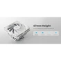 Кулер до процесора ID-Cooling IS-67-XT White - зменшене зображення 9