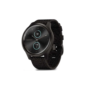 Смарт-годинник Garmin vivomove Style, Graphite, Black Pepper, Nylon (010-02240-23) зображення 1