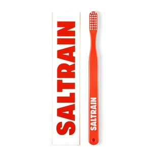 Зубна щітка Saltrain М'яка Червона з білим (8809552278101) зображення 1