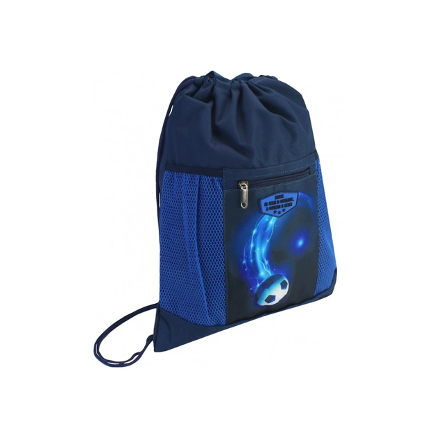 Сумка для обуви Cool For School Синяя с карманом (CF87308) - изображение 1