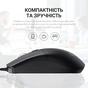Мишка OfficePro M115 USB Black (M115) - зменшене зображення 7