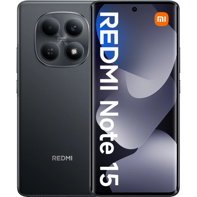 Мобільний телефон Xiaomi Redmi Note 15 6/128GB Black (1183672) - зображення 1