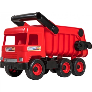 Машинка для дітей Tigres Авто "Middle truck" самоскид (червоний) в коробці (39486) зображення 1