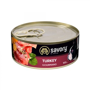 Консервы для собак Savory Dog Gourmand индейка 100 г (4820232630495) изображение 1