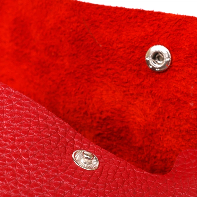 Косметичка Shvigel Шкіряна тревел Червона (16417) - зображення 6