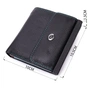 Гаманець ST Leather З натуральної шкіри Чорний (19500) - зменшене зображення 3