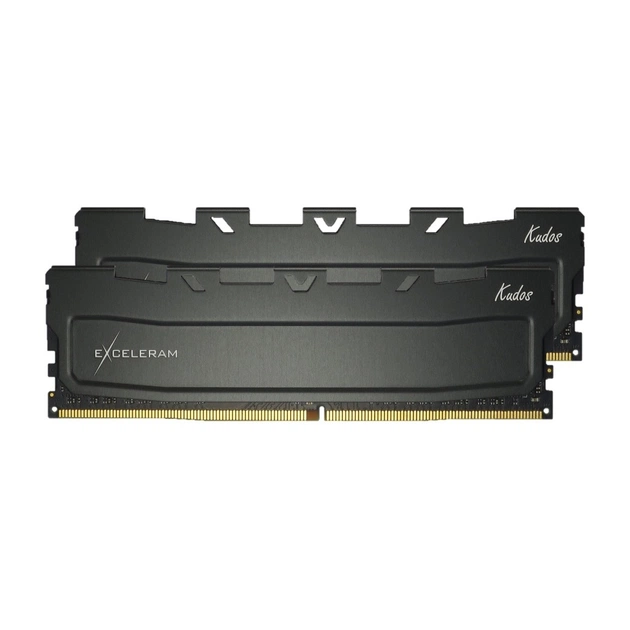 Модуль пам'яті для комп'ютера DDR4 32GB (2x16GB) 3600 MHz Black Kudos eXceleram (EKBLACK4323618XD) - зображення 1