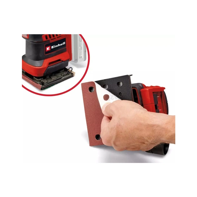 Шліфувальна машина Einhell TE-OS 18/113 Li - Solo 18, 113х101мм, 1.04кг (без АКБ та ЗП) (4460731) - picture 7