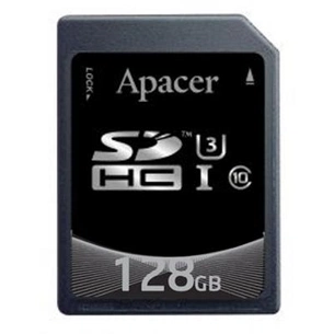 Карта пам'яті Apacer 128GB SDHC Class10 (AP-ISD128GIA-1FTM) зображення 1