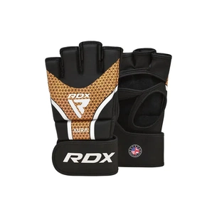 Рукавички для MMA RDX Aura Plus T-17 Black Golden S (GGR-T17BGL-S+) зображення 1
