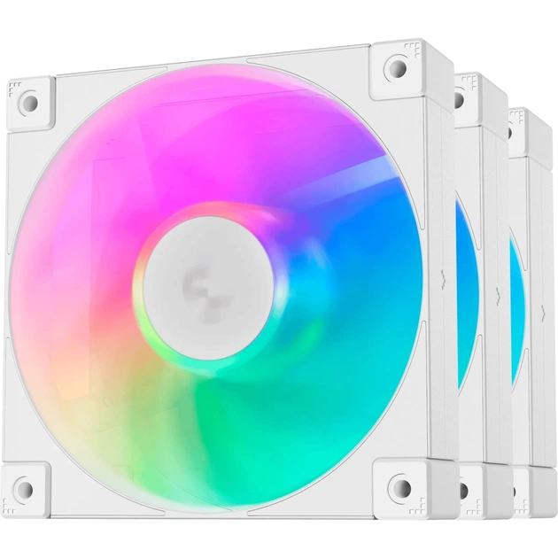 Кулер до корпусу Deepcool FD12 ARGB WH-3 IN 1 (R-FD12-WHAPN3-G) - зображення 1