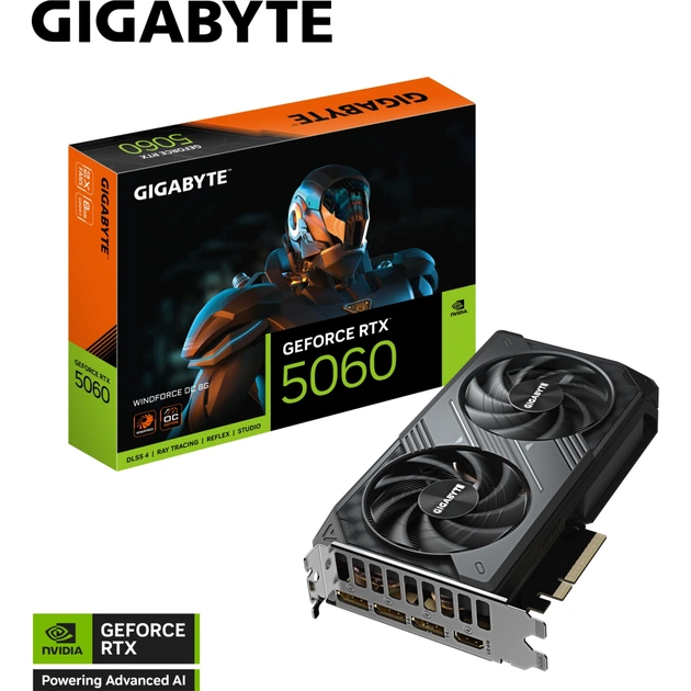 Відеокарта GIGABYTE GeForce RTX5060 8Gb WINDFORCE OC (GV-N5060WF2OC-8GD) - picture 11