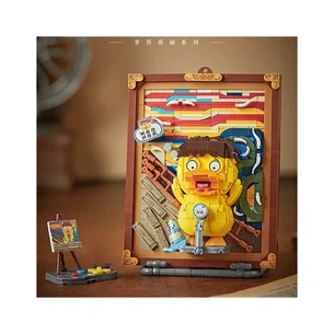 Конструктор LOZ mini Об'ємна картина Крик Мунка без фігурок (1288) зображення 1