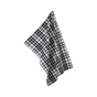 Рушник Kela кухонний Gianna, 70x50 см, чорно-білий в клітинку (12784) (00000023328) - уменьшенное изображение 1