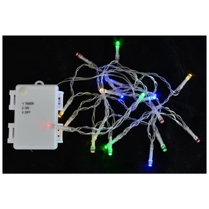 Гірлянда YES! Fun вулична, 15 LED лампочок, молочно-біла, 1,6 м (801130) зображення 1